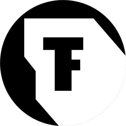 Logo of the Festival Theaterformen in black and white. 